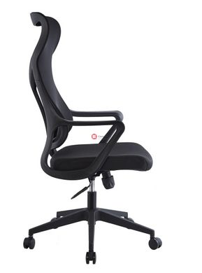 CentrMebel | Крісло офісне для персоналу CASPER (чорний) 3