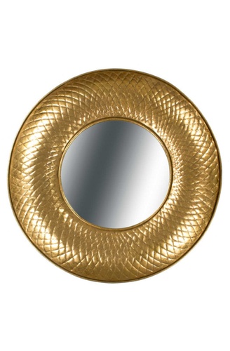 CentrMebel | Настенное зеркало Orion SM290 Gold (золотой) 1