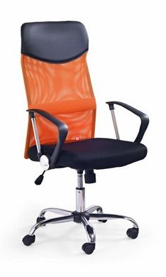 CentrMebel | Кресло офисное VIRE (черный/оранжевый) 1