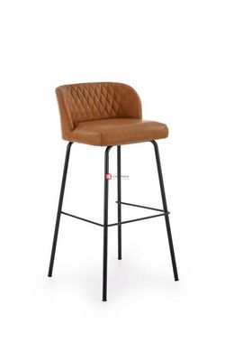CentrMebel | Барный стул H-92 (светло-коричневый/черный) 1