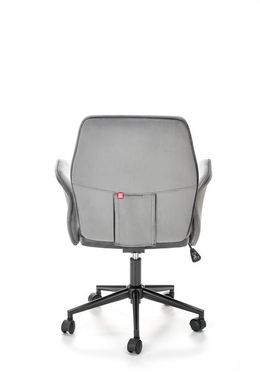 CentrMebel | Кресло офисное для персонала TULIP (серый/черный) 2