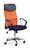CentrMebel | Крісло офісне VIRE (чорний / помаранчевий) 1