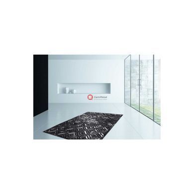 CentrMebel | Килим Spark 410 black/silver 160х230 (чорний; сірий) 2