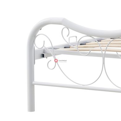 CentrMebel | Ліжко односпальне FABRIZIA 90x200 (білий) 3