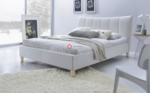 CentrMebel | Кровать Sandy 160x200 (белый) 1