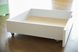 CentrMebel | Кровать дом "Викки New" (белый) с ящиками и защитной перегородкой 10