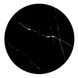 CentrMebel | Стол журнальный круглый керамика TRIBECA (черный мрамор) 7
