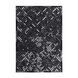 CentrMebel | Килим Spark 410 black/silver 160х230 (чорний; сірий) 4