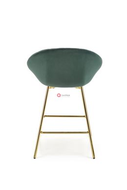 CentrMebel | Барний стілець H112 (темно-зелений) 6