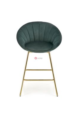 CentrMebel | Барний стілець H112 (темно-зелений) 5