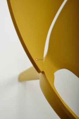 CentrMebel | Стілець пластиковий K-491 (жовтий) 15