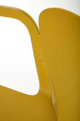 CentrMebel | Стілець пластиковий K-491 (жовтий) 12