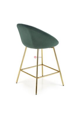 CentrMebel | Барний стілець H112 (темно-зелений) 4