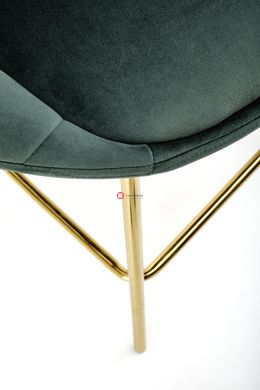 CentrMebel | Барний стілець H112 (темно-зелений) 10