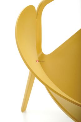 CentrMebel | Стілець пластиковий K-491 (жовтий) 9