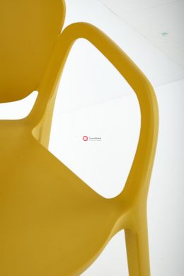 CentrMebel | Стілець пластиковий K-491 (жовтий) 16
