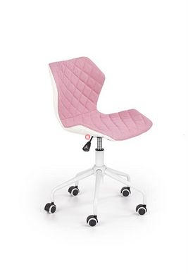 CentrMebel | Офісне крісло MATRIX 3 (рожевий / білий) 1