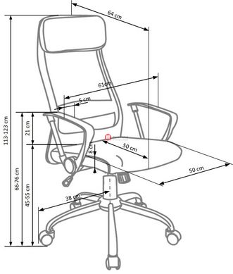CentrMebel | Кресло офисное Zoom серый 3