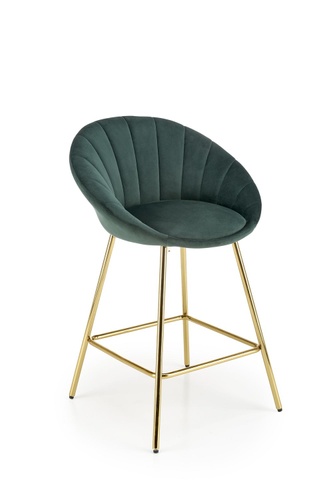 CentrMebel | Барний стілець H112 (темно-зелений) 1