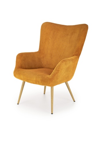 CentrMebel | Кресло для отдыха в ткани AMARO (желтый) 1