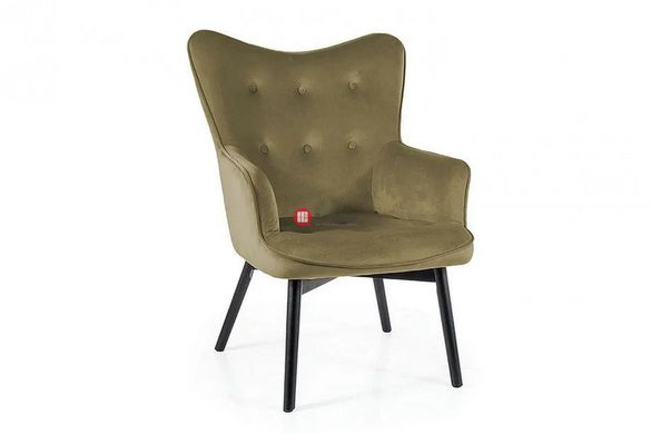CentrMebel | Кресло для отдыха CARMEN VELVET (оливковый) 1