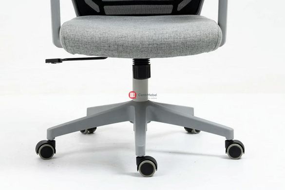 CentrMebel | Кресло офисное для персонала Q-320 (серый) 6