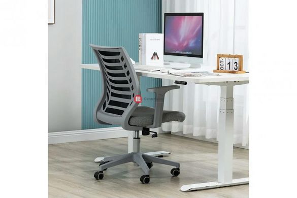 CentrMebel | Кресло офисное для персонала Q-320 (серый) 10