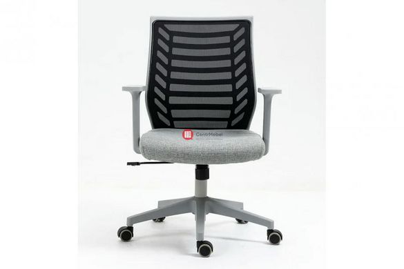 CentrMebel | Кресло офисное для персонала Q-320 (серый) 2