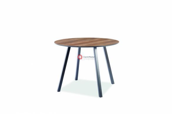 CentrMebel | Стіл обідній OAKLAND 100x100 (горіх) 3