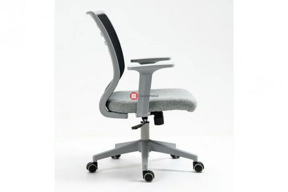 CentrMebel | Кресло офисное для персонала Q-320 (серый) 3