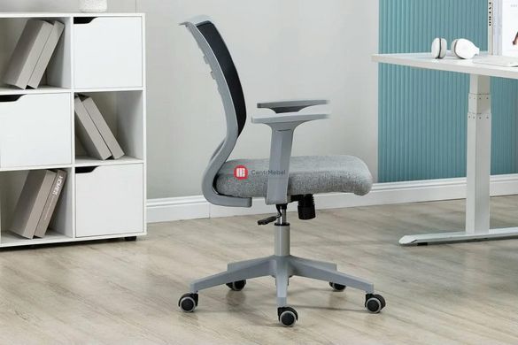 CentrMebel | Кресло офисное для персонала Q-320 (серый) 12