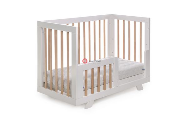 CentrMebel | Кровать детская Zoryane - Бук DeSon 60x120 (белый) 6