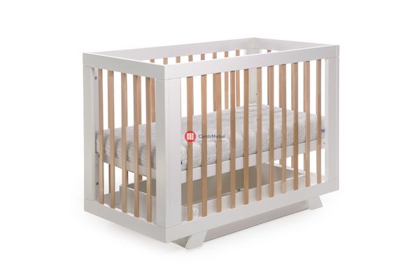 CentrMebel | Ліжко дитяче Zoryane - Бук DeSon 60x120 (білий) 4