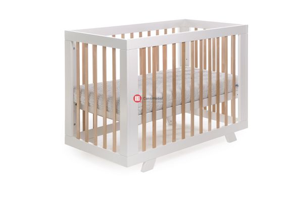 CentrMebel | Кровать детская Zoryane - Бук DeSon 60x120 (белый) 3