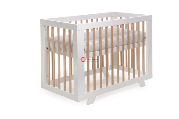 CentrMebel | Ліжко дитяче Zoryane - Бук DeSon 60x120 (білий) 2