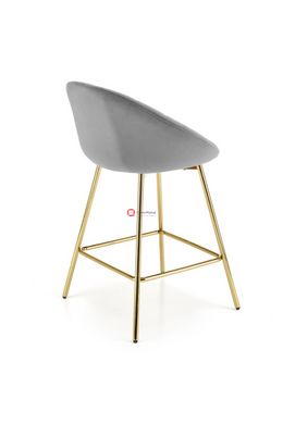 CentrMebel | Барний стілець H112 (сірий) 5
