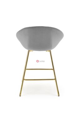 CentrMebel | Барний стілець H112 (сірий) 6