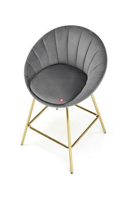 CentrMebel | Барний стілець H112 (сірий) 10