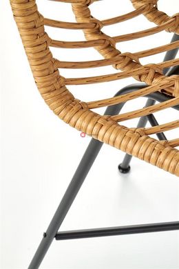 CentrMebel | Барний стілець H97 (натуральний/чорний) 8