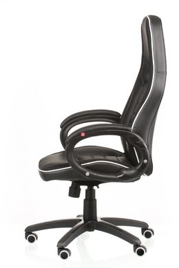 CentrMebel | Кресло геймерское офисное/геймерское Ariеs black,Teсhnostyle, Черный 3