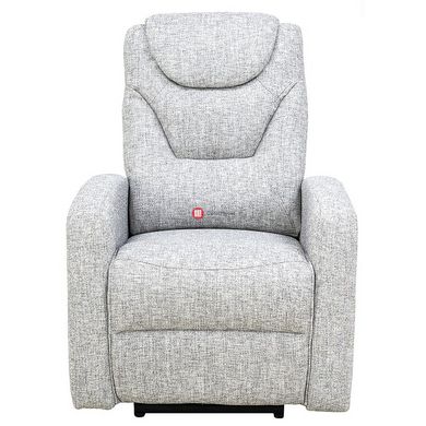 CentrMebel | Кресло реклайнер в ткани KRONOS (серый) 2