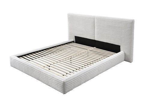 CentrMebel | Ліжко двоспальне MADERA 160х200 (кремовий) 1