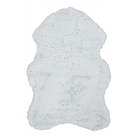 CentrMebel | Килим Rabbit Sheepskin White 60 x 90 (білий) 1