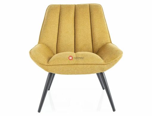 CentrMebel | Кресло для отдыха в ткани Cella Brego (кари) 2