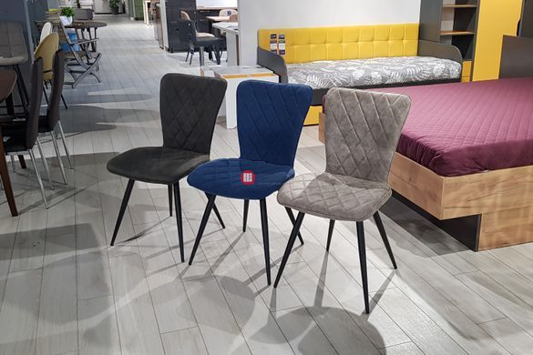 CentrMebel | Стілець обідній кухонний DAOSUN DC 9550 KD (синій) 3