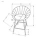 CentrMebel | Барний стілець H112 (сірий) 11