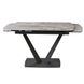 CentrMebel | Elvi Light Grey Стол обеденный керамический 120-180 см (серый) 5