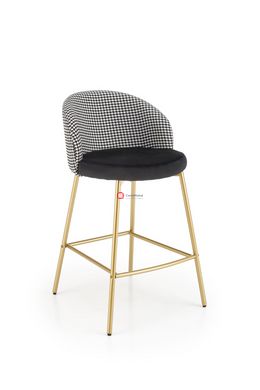 CentrMebel | Барний стілець H113 (білий) 1