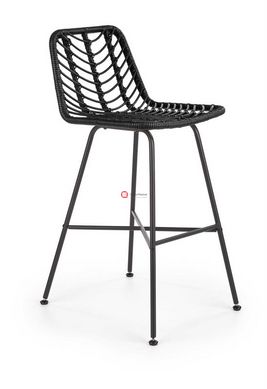CentrMebel | Барный стул H97 (черный) 1