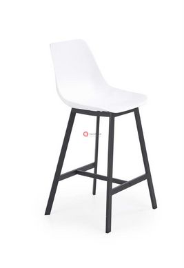 CentrMebel | Барний стілець H-99 (білий / чорний) 1
